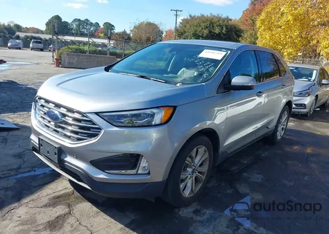 2022 Ford Edge Titanium from USA, damaged, VIN 2FMPK4K9XNBA92148
